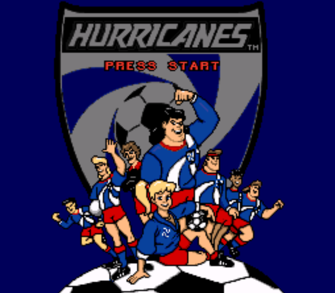 Hurricanes Title Screen